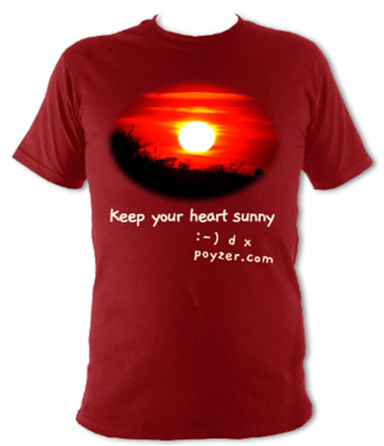Sunny t-shirt red